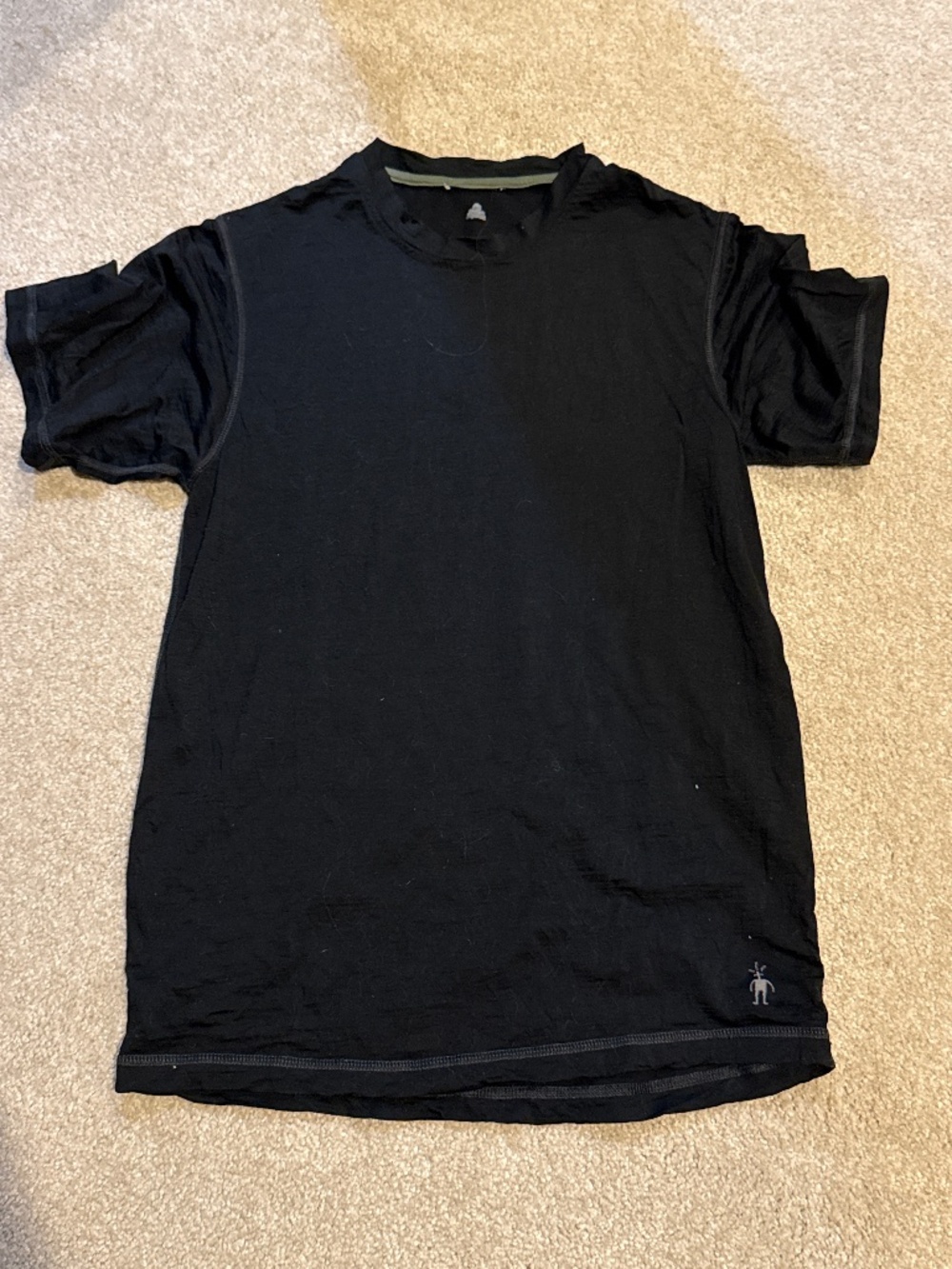 Smartwool black men’s small t shirt retro